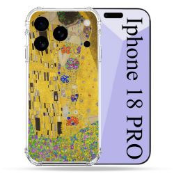 Coque Renforcée Pour Iphone 18 Pro Peinture Le Baiser