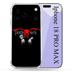 Coque Renforcée Pour Iphone 18 Pro Max Manga Death Note Noir