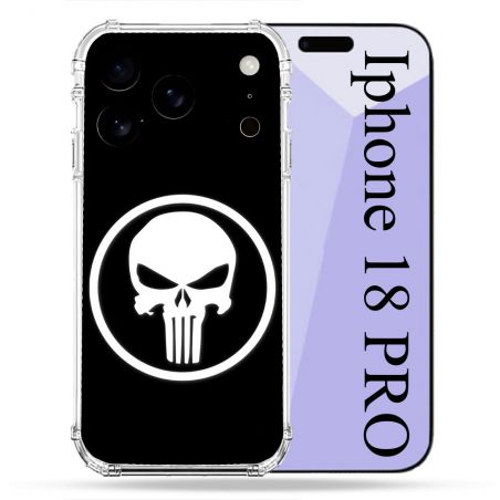 Coque Renforcée Pour Iphone 18 Pro Punisher