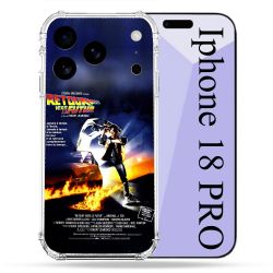 Coque Renforcée Pour Iphone 18 Pro Retour Vers Le Futur Affiche