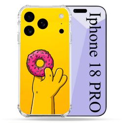 Coque Renforcée Pour Iphone 18 Pro Simpson Donuts