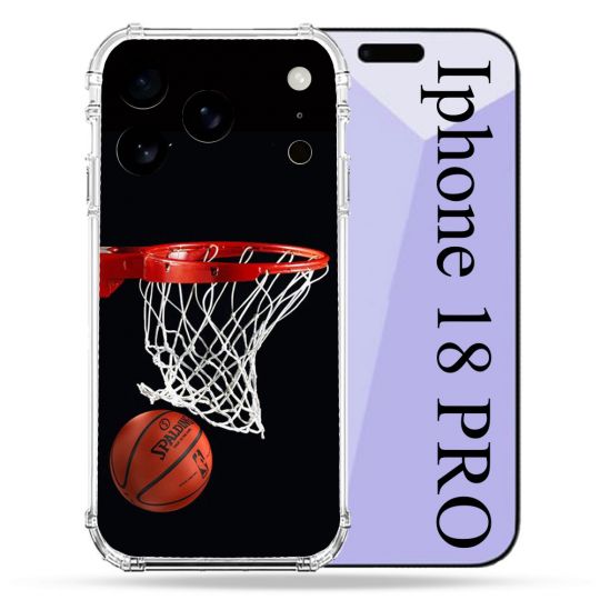 Coque Renforcée Pour Iphone 18 Pro Sport Basket Panier