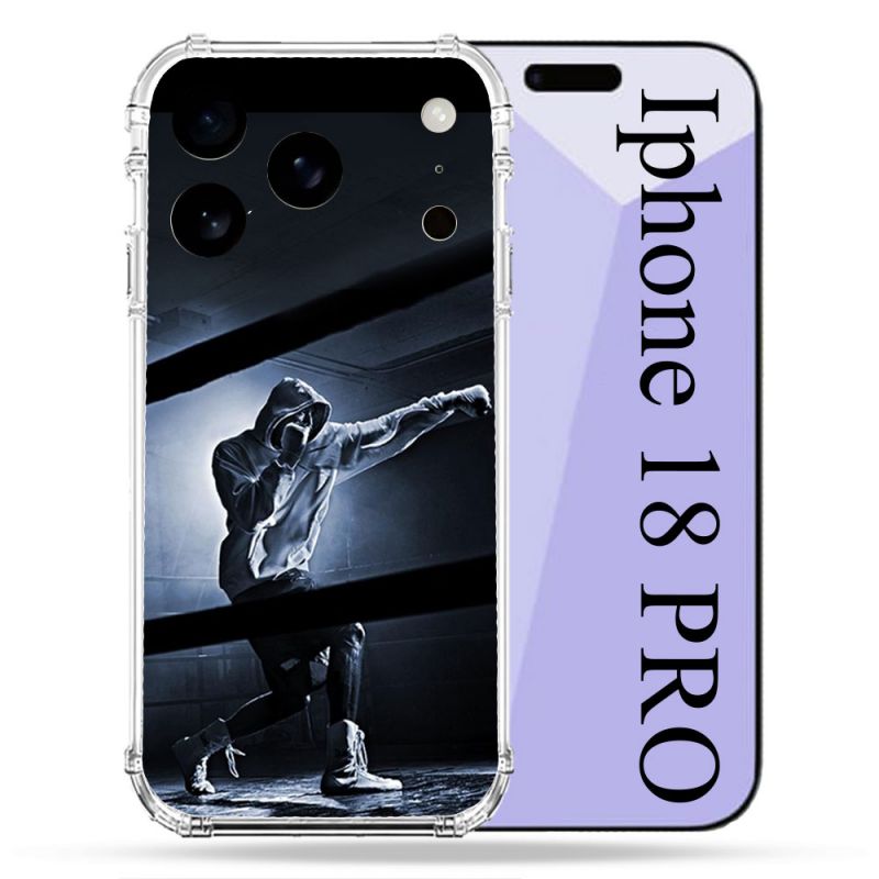 Coque Renforcée Pour Iphone 18 Pro Sport Boxe Poing