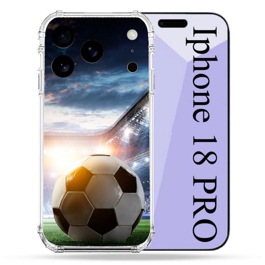 Coque Renforcée Pour Iphone 18 Pro Sport Football Stade