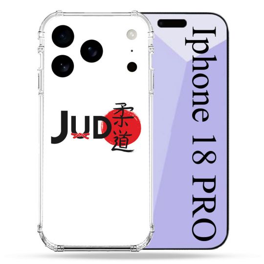 Coque Renforcée Pour Iphone 18 Pro Sport Judo Logo