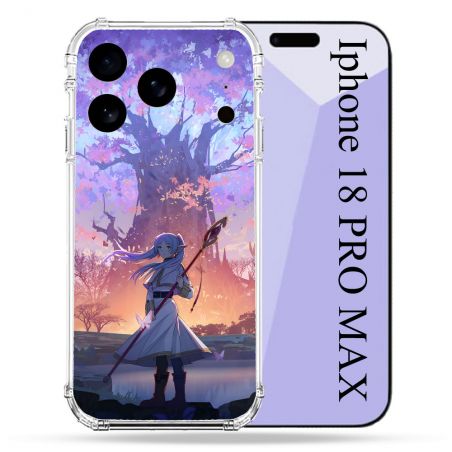 Coque Renforcée Pour Iphone 18 Pro Max Manga Frieren