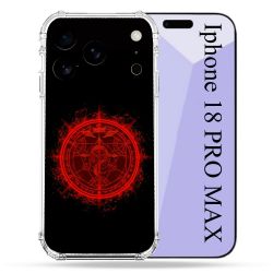 Coque Renforcée Pour Iphone 18 Pro Max Manga Fullmetal Alchemist Logo