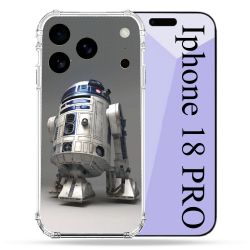 Coque Renforcée Pour Iphone 18 Pro Star Wars - R2D2
