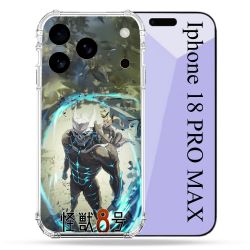 Coque Renforcée Pour Iphone 18 Pro Max Manga Kaiju N° 8 Kafka Hibino
