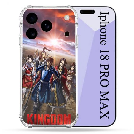 Coque Renforcée Pour Iphone 18 Pro Max Manga Kingdom Affiche
