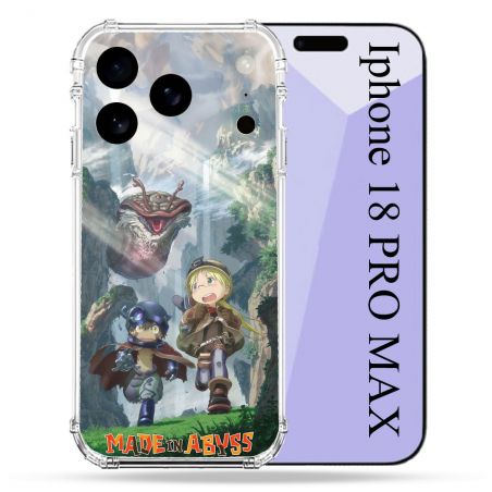 Coque Renforcée Pour Iphone 18 Pro Max Manga Made In Abyss Affiche