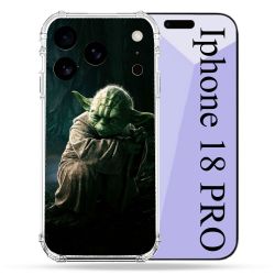 Coque Renforcée Pour Iphone 18 Pro Star Wars - Yoda sombre