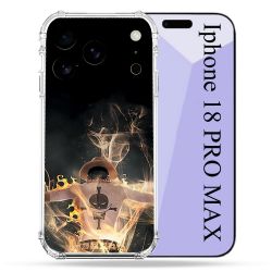 Coque Renforcée Pour Iphone 18 Pro Max Manga One Piece Ace Noir