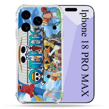 Coque Renforcée Pour Iphone 18 Pro Max Manga One Piece Sunny