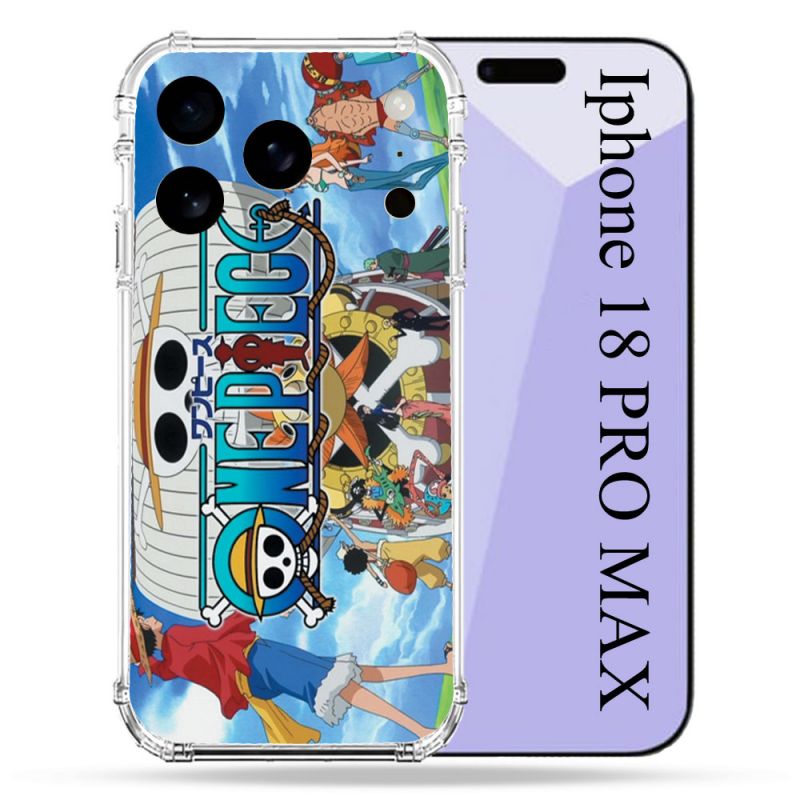 Coque Renforcée Pour Iphone 18 Pro Max Manga One Piece Sunny