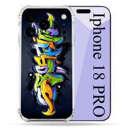 Coque Renforcée Pour Iphone 18 Pro Street Art Graffiti