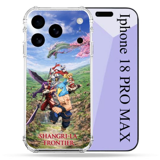 Coque Renforcée Pour Iphone 18 Pro Max Manga Shangri La Frontier Affiche