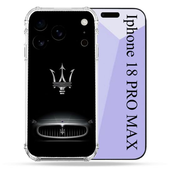 Coque Renforcée Pour Iphone 18 Pro Max Maserati
