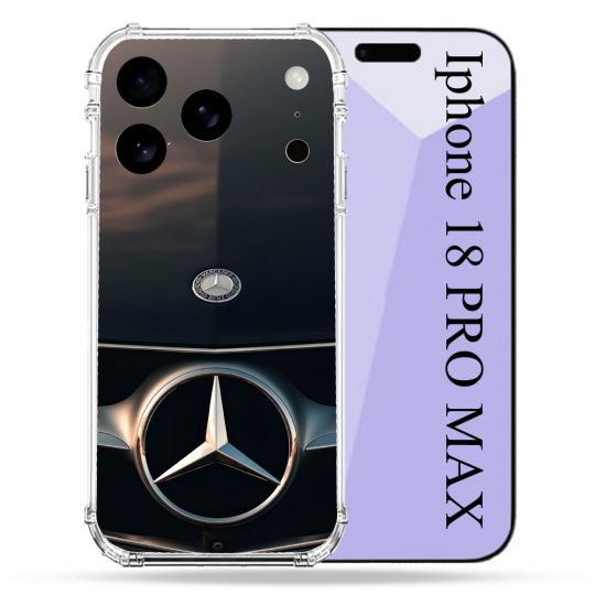 Coque Renforcée Pour Iphone 18 Pro Max Mercedes Calendre