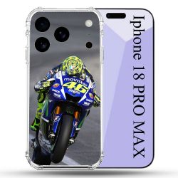 Coque Renforcée Pour Iphone 18 Pro Max Moto Course GP Wheeling 46