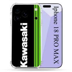 Coque Renforcée Pour Iphone 18 Pro Max Moto Kawasaki