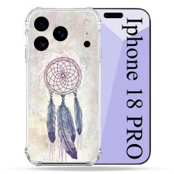 Coque Renforcée Pour Iphone 18 Pro Zen Attrape Reve Blanc
