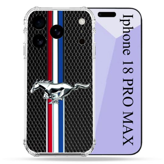 Coque Renforcée Pour Iphone 18 Pro Max Mustang