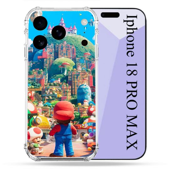 Coque Renforcée Pour Iphone 18 Pro Max Nintendo World