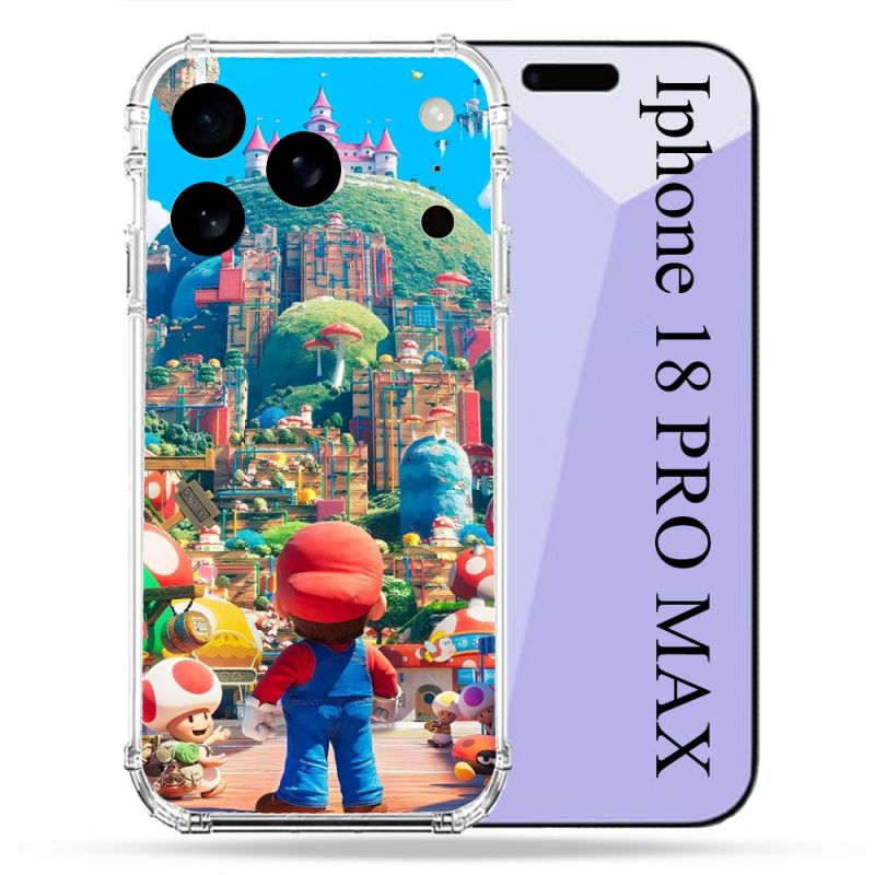 Coque Renforcée Pour Iphone 18 Pro Max Nintendo World