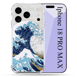 Coque Renforcée Pour Iphone 18 Pro Max Peinture La Grande Vague