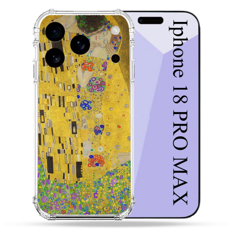 Coque Renforcée Pour Iphone 18 Pro Max Peinture Le Baiser