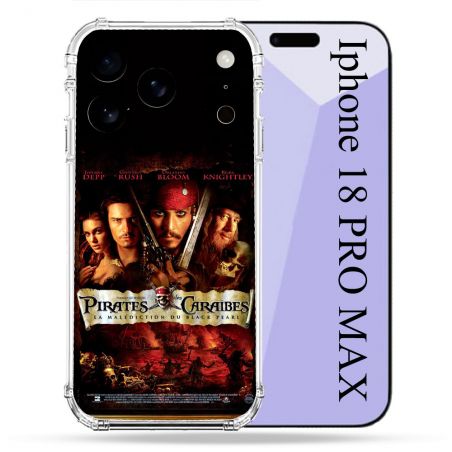 Coque Renforcée Pour Iphone 18 Pro Max Pirate Des Caraibes