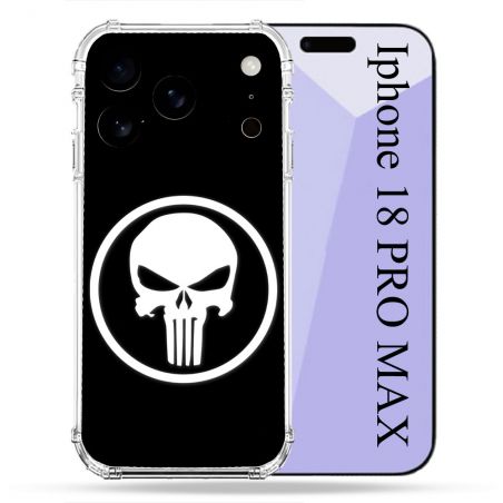 Coque Renforcée Pour Iphone 18 Pro Max Punisher