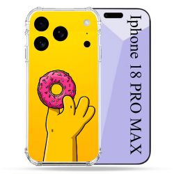 Coque Renforcée Pour Iphone 18 Pro Max Simpson Donuts