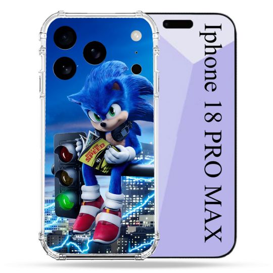 Coque Renforcée Pour Iphone 18 Pro Max Sonic