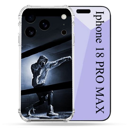 Coque Renforcée Pour Iphone 18 Pro Max Sport Boxe Poing