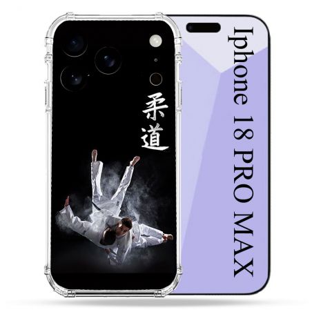 Coque Renforcée Pour Iphone 18 Pro Max Sport Judo Noir
