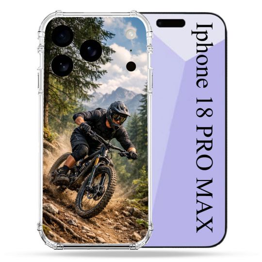 Coque Renforcée Pour Iphone 18 Pro Max Sport VTT Montagne
