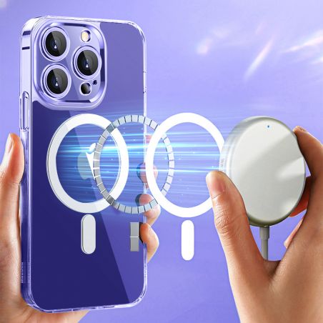 Coque Personnalisée Magsafe Pour Iphone 18 Pro Protection Antichoc avec Photo, Texte, Logo, Design