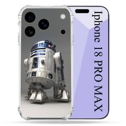 Coque Renforcée Pour Iphone 18 Pro Max Star Wars - R2D2