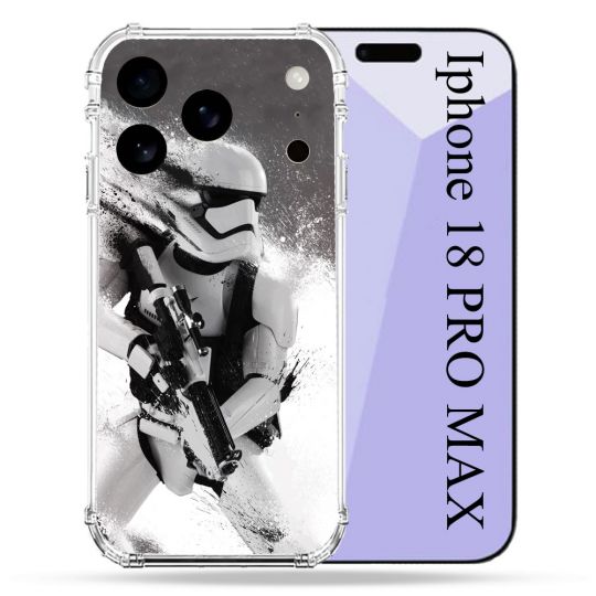 Coque Renforcée Pour Iphone 18 Pro Max Star Wars - Trooper