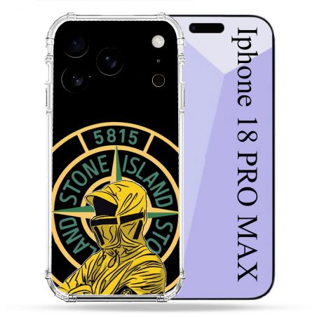 Coque Renforcée Pour Iphone 18 Pro Max Stone Island Color