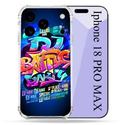 Coque Renforcée Pour Iphone 18 Pro Max Street Art Rap