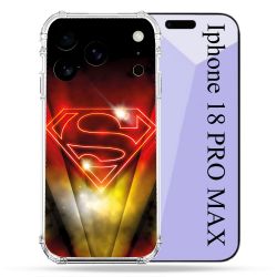 Coque Renforcée Pour Iphone 18 Pro Max Superman Logo