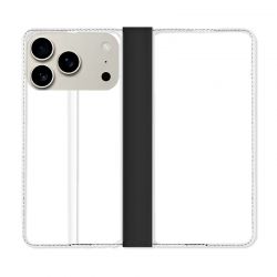 Housse Cuir Portefeuille Personnalisée Pour Iphone 18 Pro Max Étui Protection avec Photo, Texte, Logo, Design