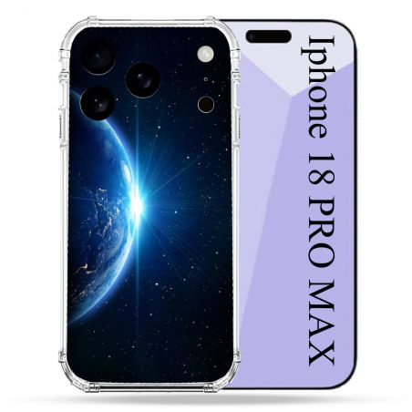 Coque Renforcée Pour Iphone 18 Pro Max Univers Planete Terre