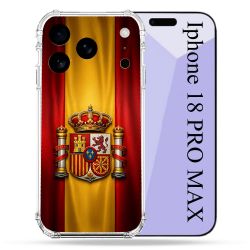 Coque Renforcée Pour Iphone 18 Pro Max Voyage Drapeau Espagne