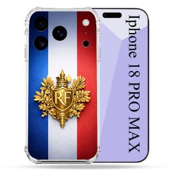 Coque Renforcée Pour Iphone 18 Pro Max Voyage Drapeau France