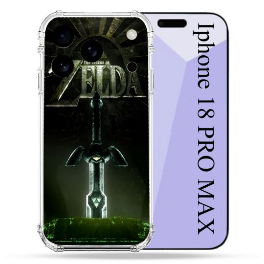 Coque Renforcée Pour Iphone 18 Pro Max Zelda