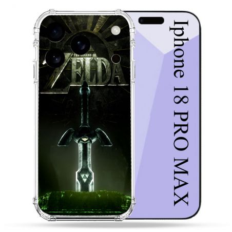 Coque Renforcée Pour Iphone 18 Pro Max Zelda